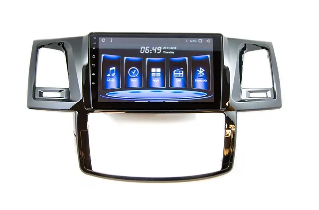 HARDSTONE 9" Android headunit - Toyota Toyota Hilux 2012-2015 med Manuell AC 