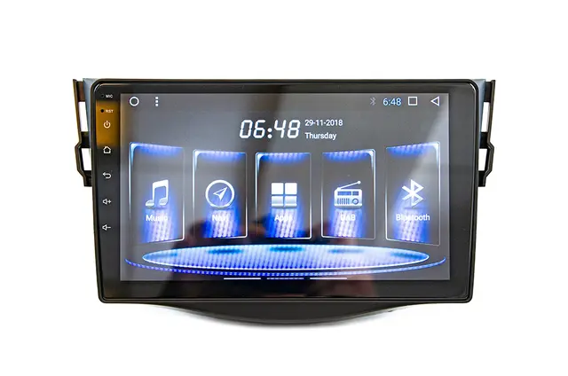 HARDSTONE 9" Android headunit - Toyota Toyota Hilux 2012-2015 med Auto AC 