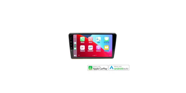 HARDSTONE 9" Apple CarPlay/Android Auto Ford 2007-2012 m/Rektangulær radio 