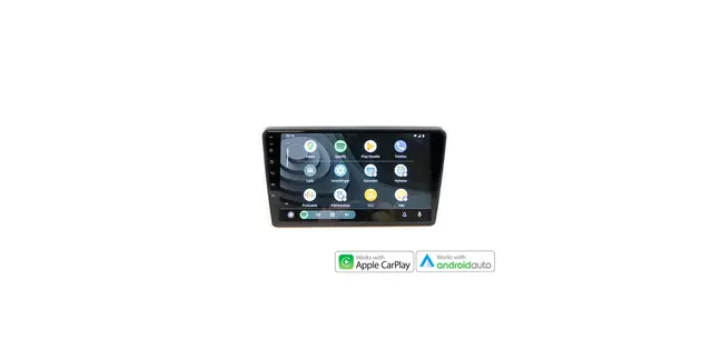 HARDSTONE 9" Apple CarPlay/Android Auto Ford 2007-2012 m/Rektangulær radio 