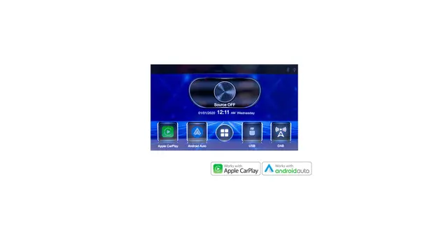 HARDSTONE 9" Apple CarPlay/Android Auto Toyota Hilux 2012-2015 med Auto AC 