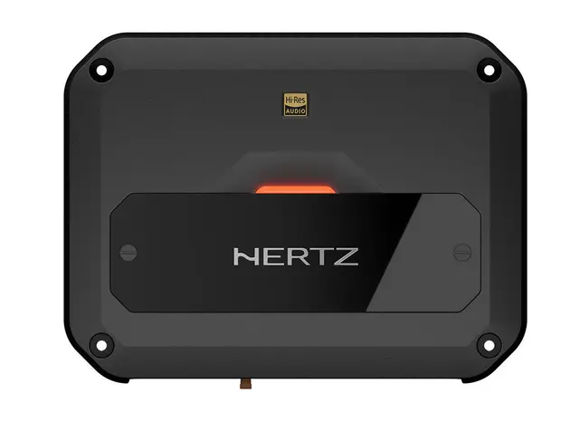 Hertz HCP 4 DK, 4 k. digital forsterker 250W RMS x 4 @ 2ohm 