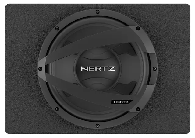 Hertz DBX25.3  10" Subwoofer i kasse 600W max / 150W RMS 