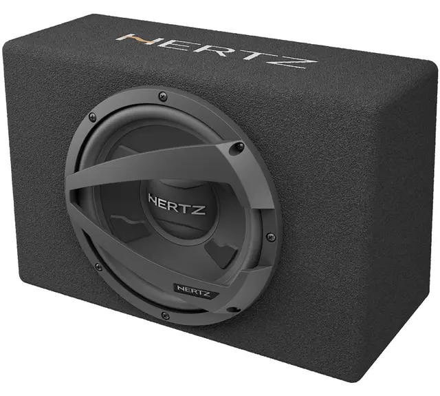 Hertz DBX25.3  10" Subwoofer i kasse 600W max / 150W RMS 