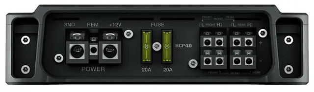 Hertz HCP 4 DK, 4 k. digital forsterker 250W RMS x 4 @ 2ohm 