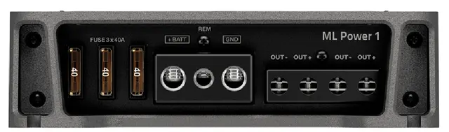Hertz ML POWER 1 mono forsterker 1000W RMS @ 2ohm 