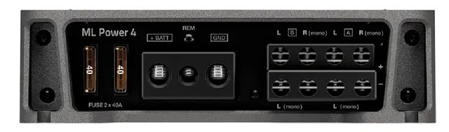 Hertz ML POWER 4 kanals forsterker 1000W RMS @ 2ohm 