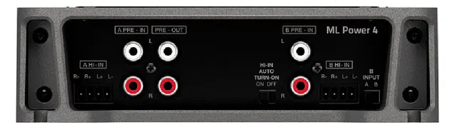 Hertz ML POWER 4 kanals forsterker 1000W RMS @ 2ohm 