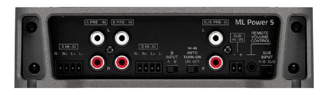 Hertz ML POWER 5 kanals forsterker 950W RMS @ 2ohm 