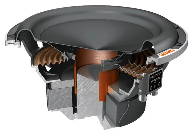 Hertz MP250D23 10" Subwoofer 2+2ohm 1200W max / 600W RMS 