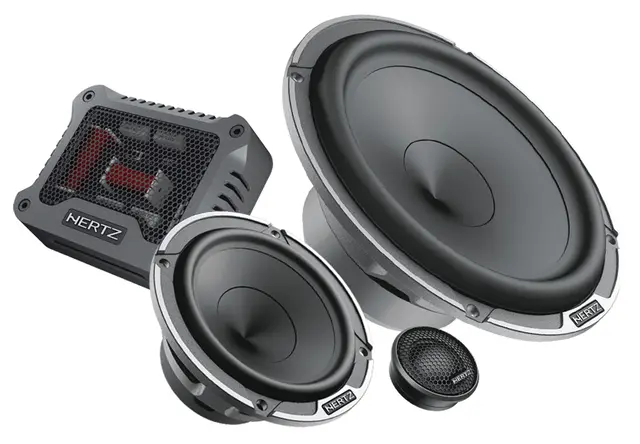 Hertz MPK1633 Pro 6.5" komposystem 3veis 300W MAX / 150W RMS 