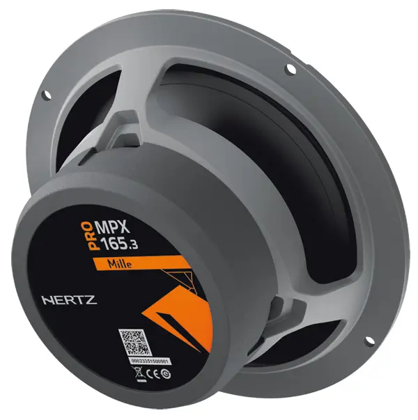 Hertz MPX1653 Pro 6.5" koaxialhøyttaler 200W MAX / 100W RMS 