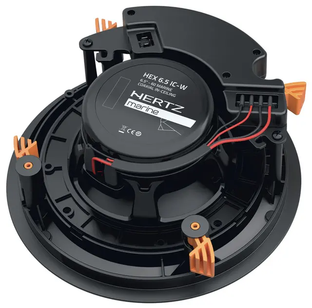 Hertz Marine HEX65ICW, 6.5" koaxial Vegg/tak montering,Sprutsikker IP65,100W 