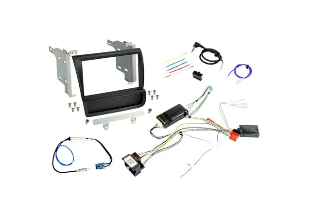 InCarTec komplett monteringskit 2-DIN Audi R8 (2007 - 2015) 