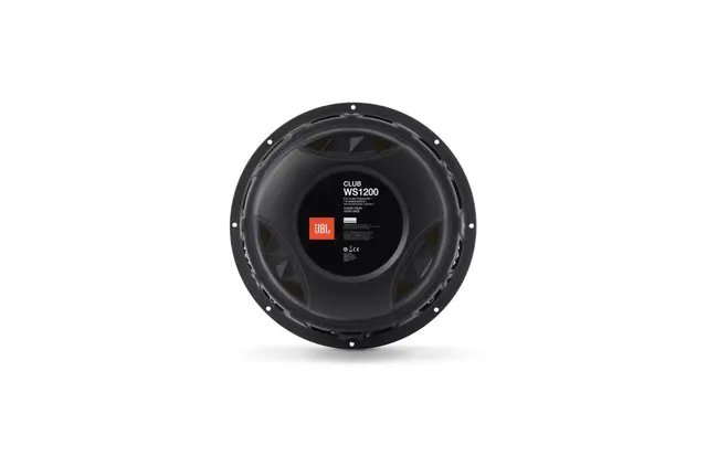 JBL Bilsubwoofer slim 12", 2 eller 4 Ohm CLUB WS slim basselement, 250/1000W 