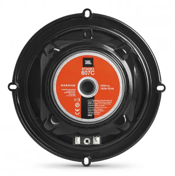 JBL Komponentsett STAGE3 6.5" 250W max, 6½", 2-veis komponentsett 