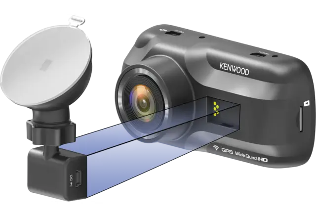 KENWOOD DRV-A501W DashCam DashCam med WiFi GPS App Link 