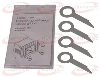 KUFATEC uttrekksverktøy VW/Ford/Audi/Seat/Skoda/Mercedes (4 x)