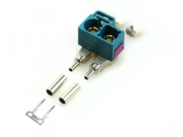 KUFATEC Antenneadapter Fakra dobbel kontakt - For lodding 
