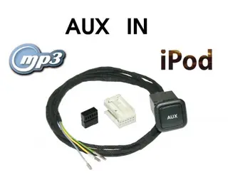 KUFATEC Aux-adapter Audi m/Concert III/Symphony III/BNS 5.0