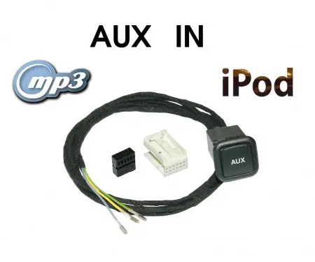 KUFATEC Aux-adapter Audi m/Concert III/Symphony III/BNS 5.0 
