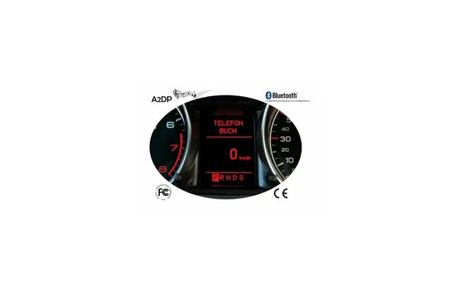 FISCON BASIC Blåtann handsfreesett Audi Chorus II/Concert II/Symphony II 
