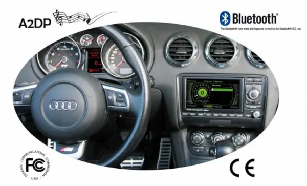 FISCON BASIC PLUS Blåtann handsfreesett Audi m/RNS-E/BNS 5.0* 