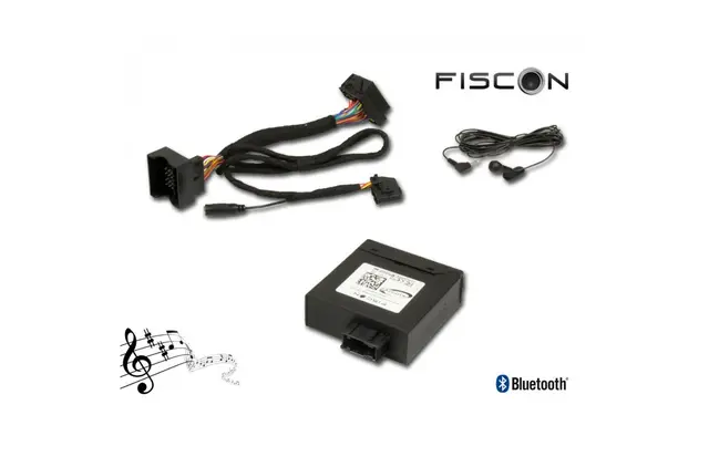 FISCON LOW Blåtann handsfreesett Audi m/Audi Radio/MMI Radio 