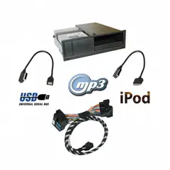 KUFATEC Audi Music interface (AMI) Audi A3/TT (2010 -->) m/RNS-E (iPod)