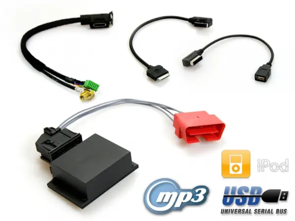 KUFATEC VW MDI MEDIA-IN Music Interface Til VW m/RNS-850 headunit (iPod) 