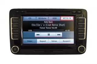 KUFATEC VW MEDIA-IN/MDI Interface Til VW Sharan/Alhambra 7N (USB) Sort