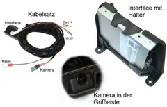 KUFATEC Ryggekamera pakke Audi A4/A5 Coupe m/MMi 3G