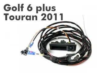 KUFATEC Ryggekamera pakke VW Golf 6 Plus m/RNS315/RNS510/RCD510*