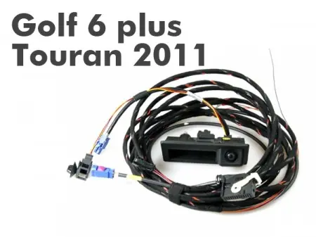 KUFATEC Ryggekamera pakke VW Golf 6 Plus m/RNS315/RNS510/RCD510* 