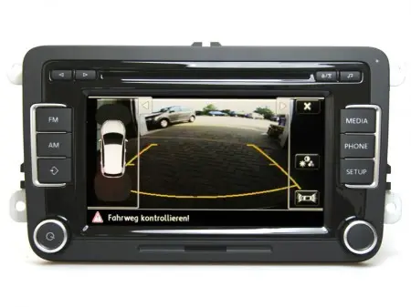 KUFATEC Ryggekamera pakke VW Golf 6 Plus m/RNS315/RNS510/RCD510* 