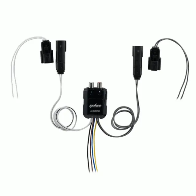 METRA Høy til lav-nivå adapter Harley Davidson (2014 -->) 