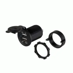 METRA USB for innfelling Vanntett - 2 x USB