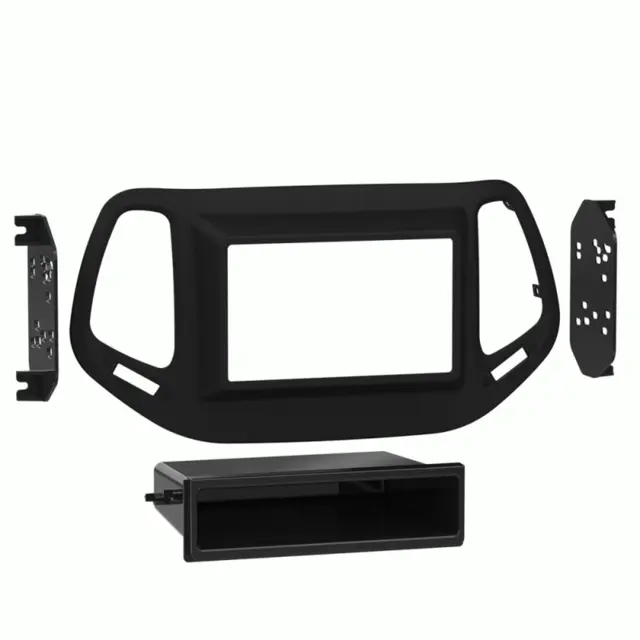 METRA Premium Monteringssett 2-DIN Jeep Compass (2018 -->) 