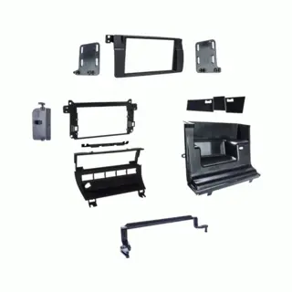 METRA Premium monteringskit 2-DIN 3-serie  (E46) (1998 - 2005) Flushmount!