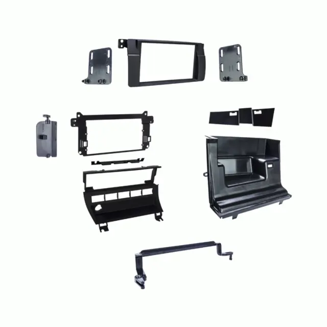METRA Premium monteringskit 2-DIN 3-serie  (E46) (1998 - 2005) Flushmount! 