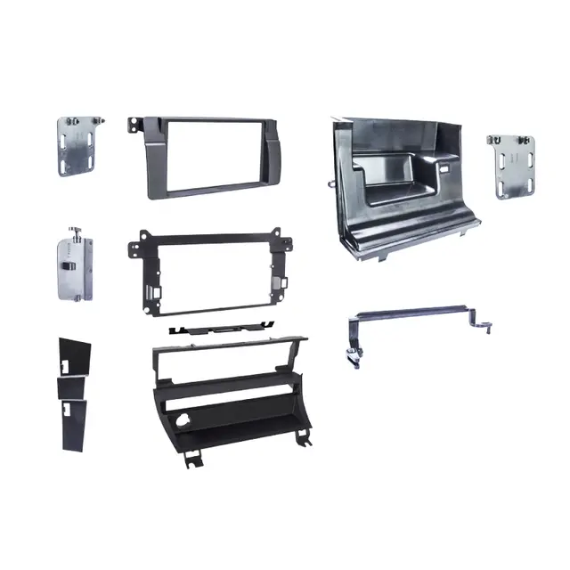 METRA Premium monteringskit 2-DIN 3-serie  (E46) (1998 - 2005) Flushmount! 