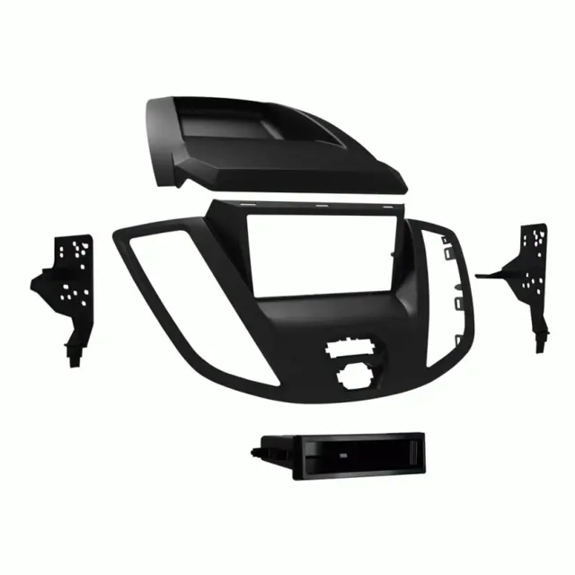 METRA Premium monteringsramme 2-DIN Transit (2014-2019) u/ eksternt display 