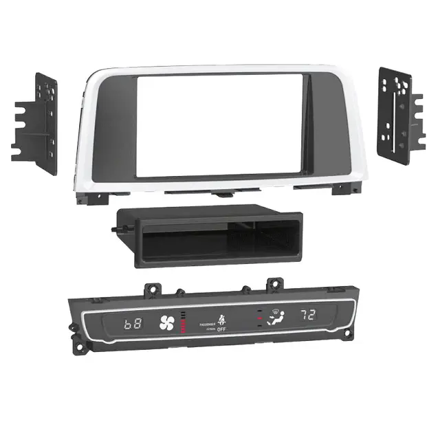 METRA komplett monteringskit 2-DIN Kia Optima (2016 - 2019) u/Navi 