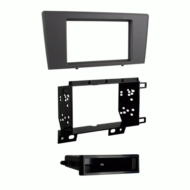 METRA Premium monteringskit 1-DIN/2-DIN Volvo S60/V70/XC70 (2001 - 2005) Grå 