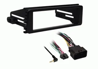 METRA monteringsramme 1-DIN m/kabelsett Harley Davidson Touring (1998-2013)