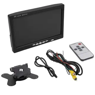 METRA iBEAM 7"  LCD-Skjerm Med 2 videoinnganger