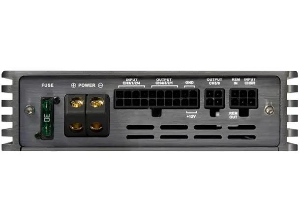 MUSWAY 6-kanals DSP forsterker 630W RMS 