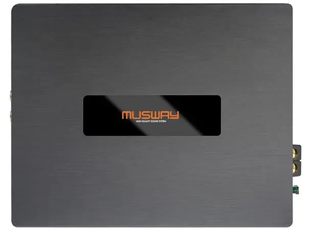 MUSWAY 6-kanals DSP forsterker 630W RMS 