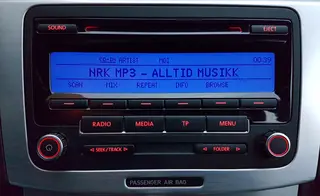 norDAB Premium DAB-integrering VW VW/Seat RCD310/Skoda Swing (high)