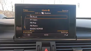 norDAB Premium DAB-integrering Audi Audi MMI 3G+ (med OEM DAB)